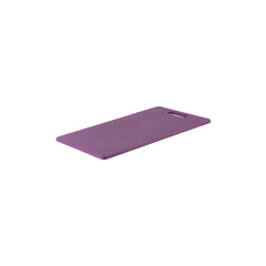 Chef Inox Cutting Board HACCP with Handle PE 250x400x12mm Purple
