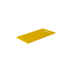 Chef Inox Cutting Board HACCP with Handle PE 250x400x13mm Yellow
