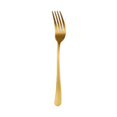 MIAMI TABLE FORK-MATT GOLD (12 Pack)