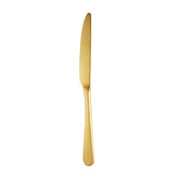 MIAMI TABLE KNIFE-MATT GOLD (12 Pack)