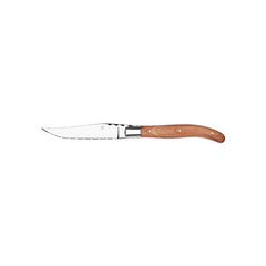 Tablekraft Paris Steak Knife Wood Pakkawood Pointed Tip S/S 242mm