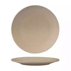SAND RIBBED ROUND PLATE-265mm