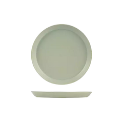 PEARL PISTACHIO ROUND TAPERED PLATE-240mm