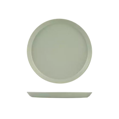 PEARL PISTACHIO ROUND TAPERED PLATE-280mm