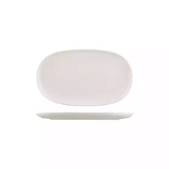 SNOW OVAL COUPE PLATE-305x180mm