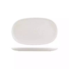 SNOW OVAL COUPE PLATE-355x215mm