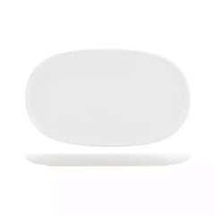 SNOW OVAL COUPE PLATE-405x240mm