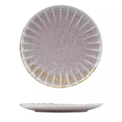 ICON SCALLOPED ROUND PLATE -260mm