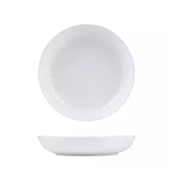 SNOW SCALLOPED SHARE BOWL-230mm