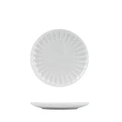 WILLOW SCALLOPED ROUND PLATE -205mm