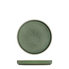 SMOKEY BASIL ROUND STACKABLE PLATE - 160mm