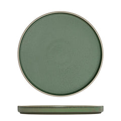 SMOKEY BASIL ROUND STACKABLE PLATE - 235mm