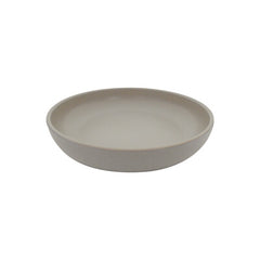 LIGHT GREY ROUND BOWL - 220mm