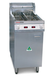 Austheat Freestanding Electric Fryer, two tanks