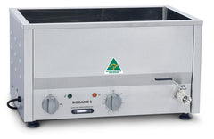 Roband Counter Top Bain Marie narrow with thermostat 2 x 1/2 size, pans not included