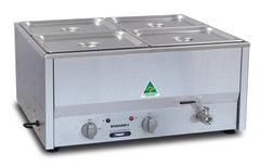 Roband Counter Top Bain Marie 4 x 1/2 size 100mm pans