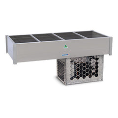 Roband Refrigerated Bain Marie 8 x 1/2 size, pans not included, double row BR24