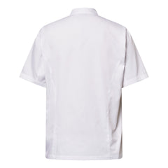 EXEC CHEF JACKET SHORT SLEEVE LIGHT IN BLACK OR WHITE