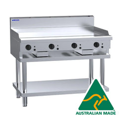 LUUS 1200mm Wide Griddle Plate and Shelf