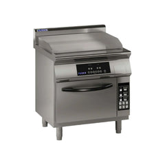 800mm Induction Griddle with Electric Oven