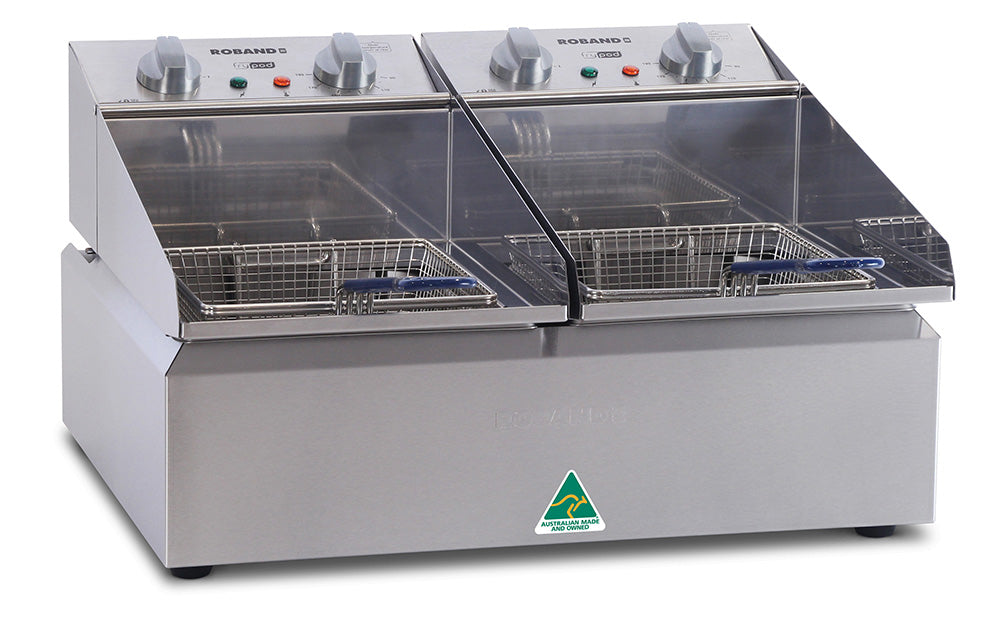 Roband Double Pan Fryer 2 x 5lt
