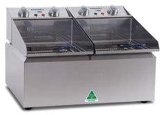 Roband Double Pan Fryer 2 x 8lt
