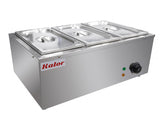 Hargrill Electric Countertop Bain Marie 3-pan