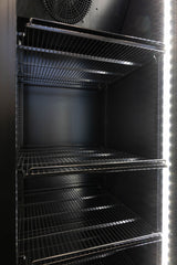 Norsk NG Low Energy 1000L Display Fridge All Black No Lightbox