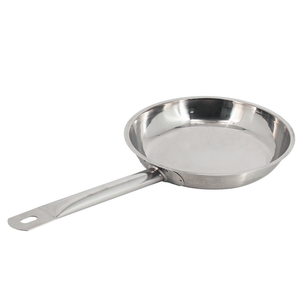 Stainless steel frying pan