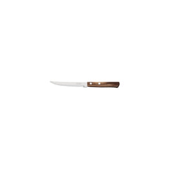 Tramontina Polywood 5" Steak Knife Serrated Narrow Brown