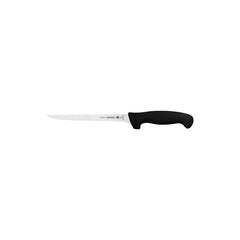 Tramontina Prof Boning Knife Straight Narrow Flexi 180mm Black H/S