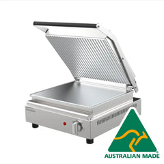 Woodson Contact Grill 6 Slices, Ribbed Top Plate