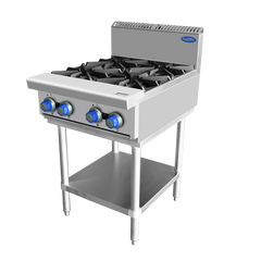 4 BURNER COOK TOP LPG AT80G4B-F-LPG