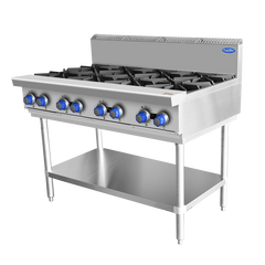 8 BURNER COOK TOP LPG AT80G8B-F-LPG