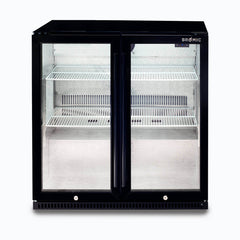 Back Bar Fridge - 190L - 2 Doors - Hinged