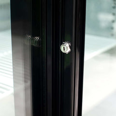 Back Bar Fridge - 190L - 2 Doors - Sliding