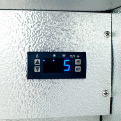 Back Bar Fridge - 307L - 3 Doors - Hinged