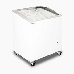 Display Chest Freezer - 176L - Curved Glass Top