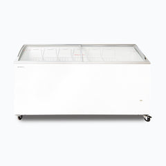 Display Chest Freezer - 555L - Curved Glass Top
