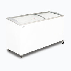 Display Chest Freezer - 555L - Curved Glass Top