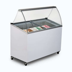 Gelato / Ice Cream Display Freezer - 7 Basket