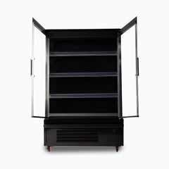 Semi Vertical Display Fridge - 938mm - 2 Doors - Hinged