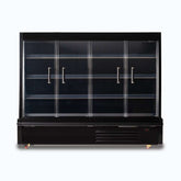 Bromic Semi Vertical Display Fridge 4 Door Hinged 1875mm