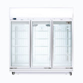Bromic Upright Display Freezer 3 Doors 1507L Lightbox