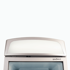 Upright Display Fridge - 438L - 1 Door - Flat Glass - Lightbox
