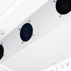 Bromic Upright Display Fridge 2 Doors White 885L