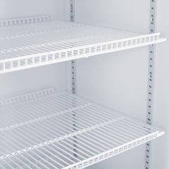 Bromic Upright Display Fridge 2 Doors White 885L