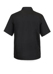 EXEC CHEF JACKET SHORT SLEEVE LIGHT IN BLACK OR WHITE