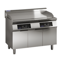 1200mm wide dual control
Induction Griddle