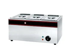 Hargrill Electric Countertop Bain Marie 3-pan